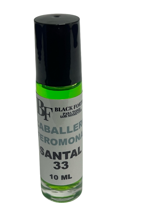 FEROMONAS CON ESENCIA BLACK 33, DE 10ML. (SANTAL 33, LE LABO)