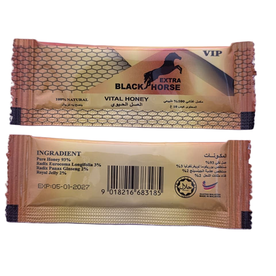 SOBRE INDIVIDUAL-BLACK HORSE EXTRA 10G